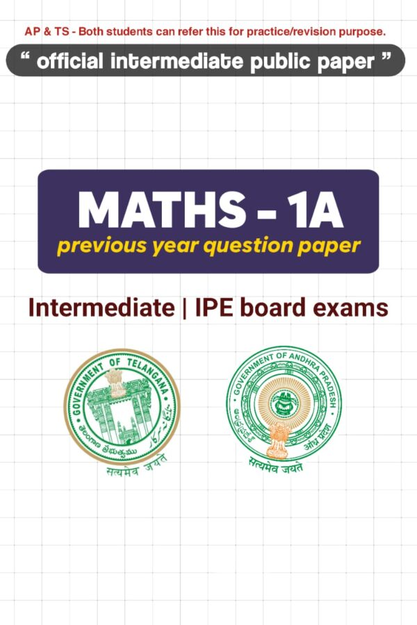 Maths 1A - 11th IPE PYQ (AP&TS)