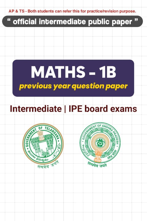 Maths 1B - 11th IPE PYQ (AP&TS)